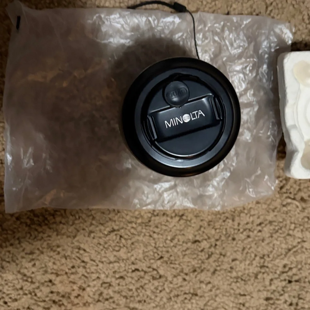 Black Camera Lens